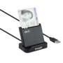 Tooq Lector de Tarjetas Inteligentes DNIe VISION USB 2.0, Negro